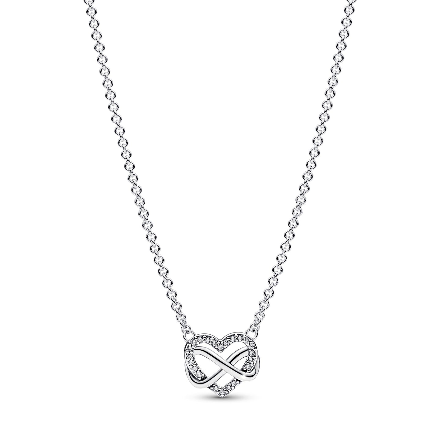 Pandora Sparkling Infinity Heart Collier Necklace
