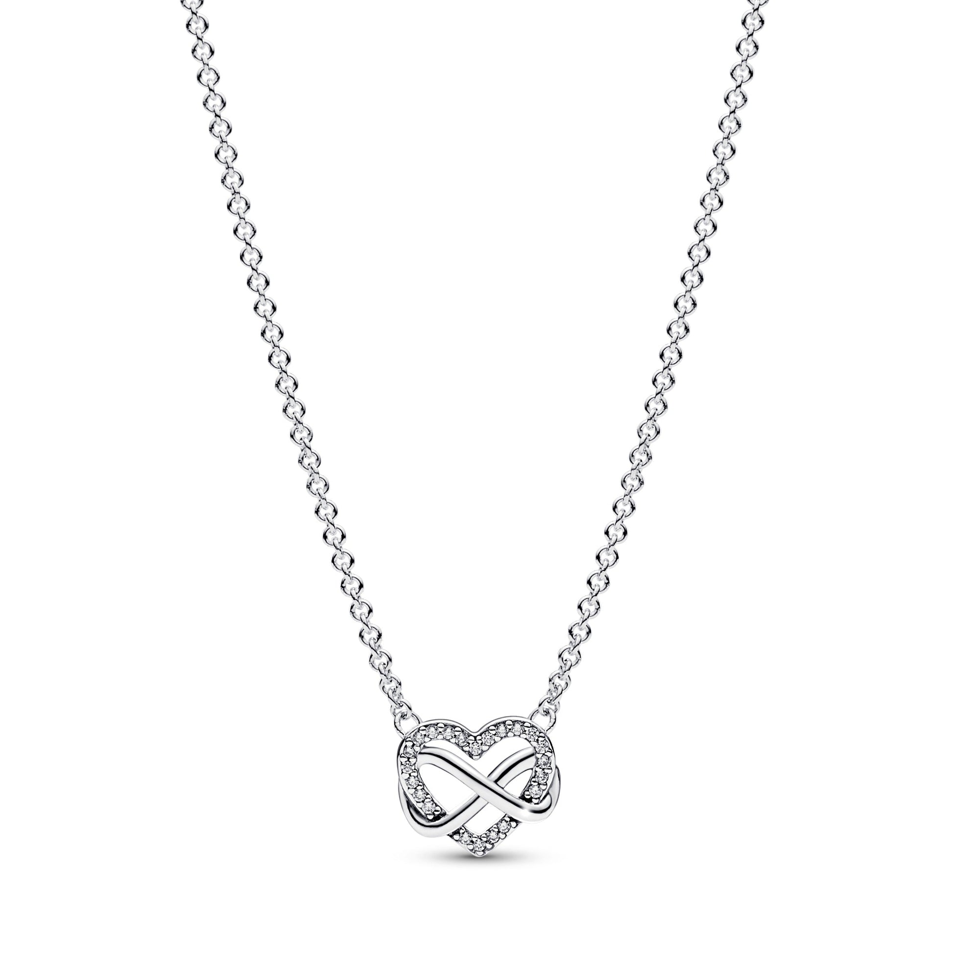 Pandora Sparkling Infinity Heart Collier Necklace