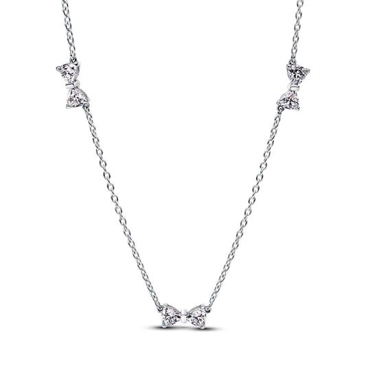 Pandora Bow Station Chain Necklace