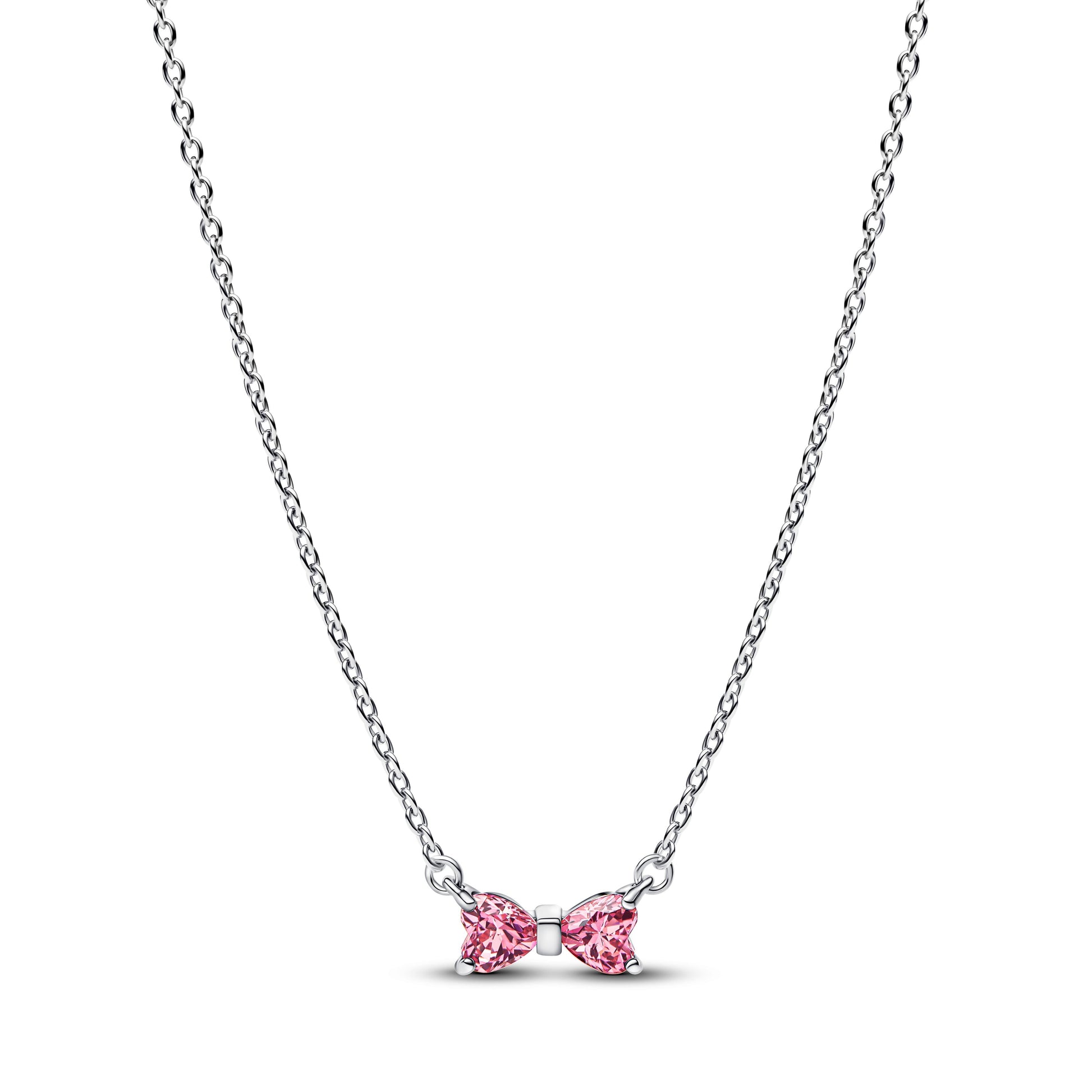 Pandora Bow Pendant Necklace