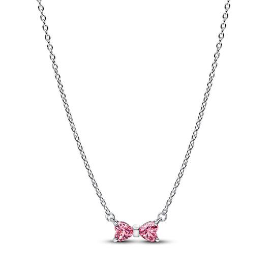 Pandora Bow Pendant Necklace