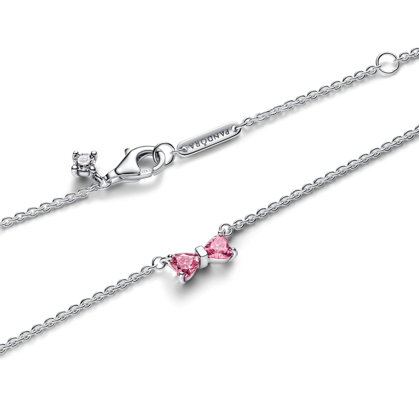 Pandora Bow Pendant Necklace