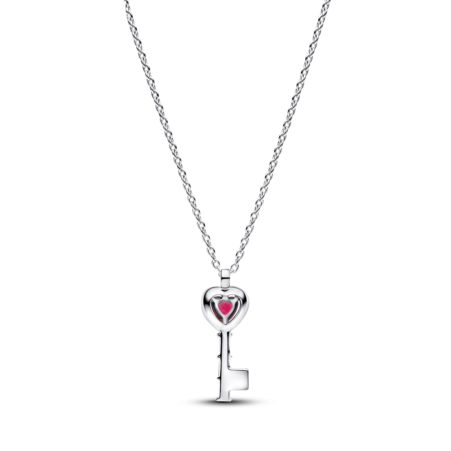Pandora Elevated Heart Key Collier Necklace