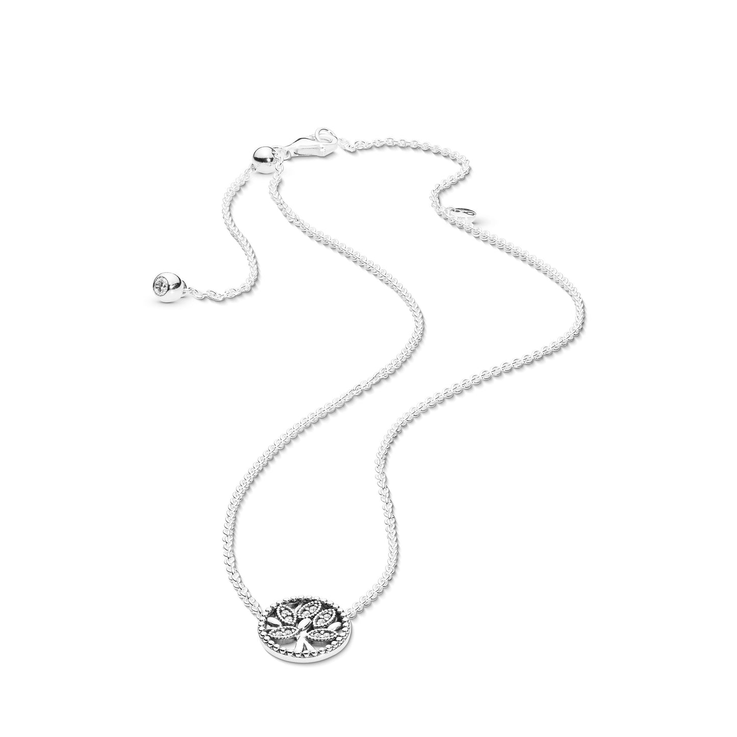 Pandora Sparkling Family Tree Necklace