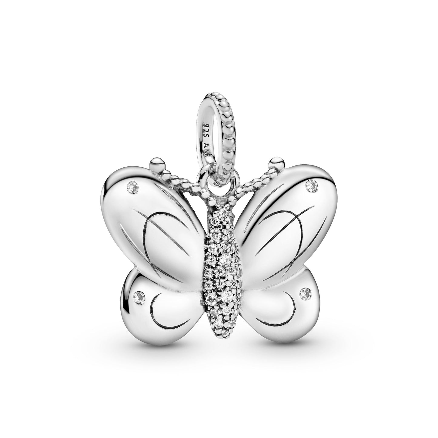 Pandora Pave Butterfly Pendant