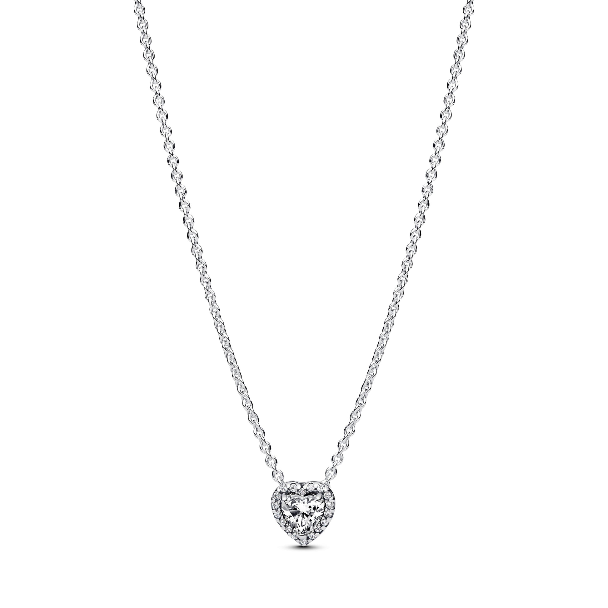 Pandora Elevated Heart Necklace