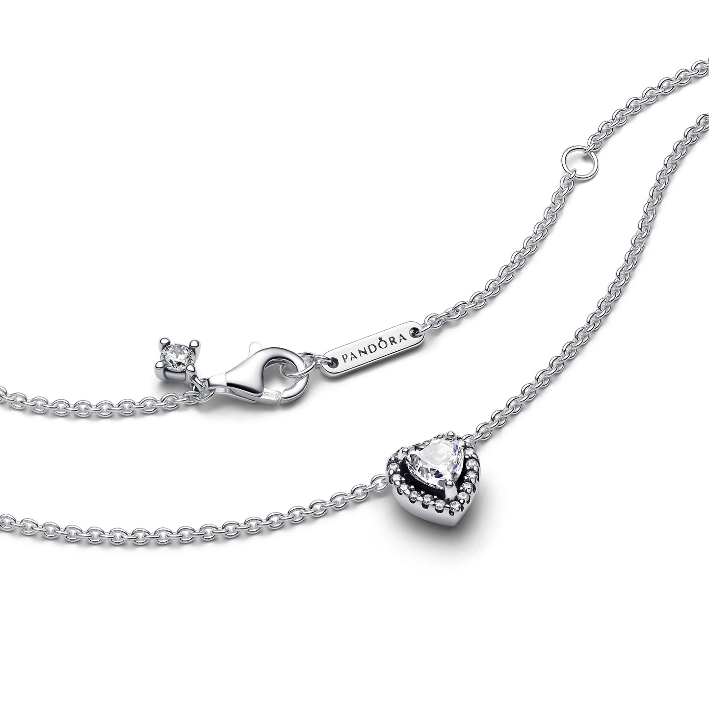 Pandora Elevated Heart Necklace