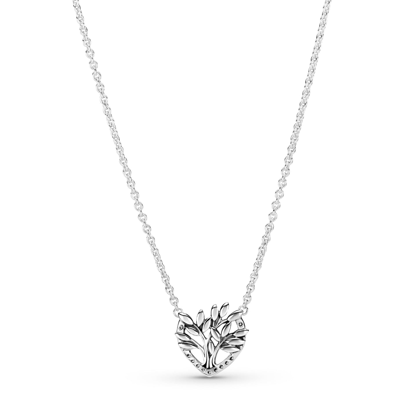 Pandora Heart Family Tree Collier Necklace