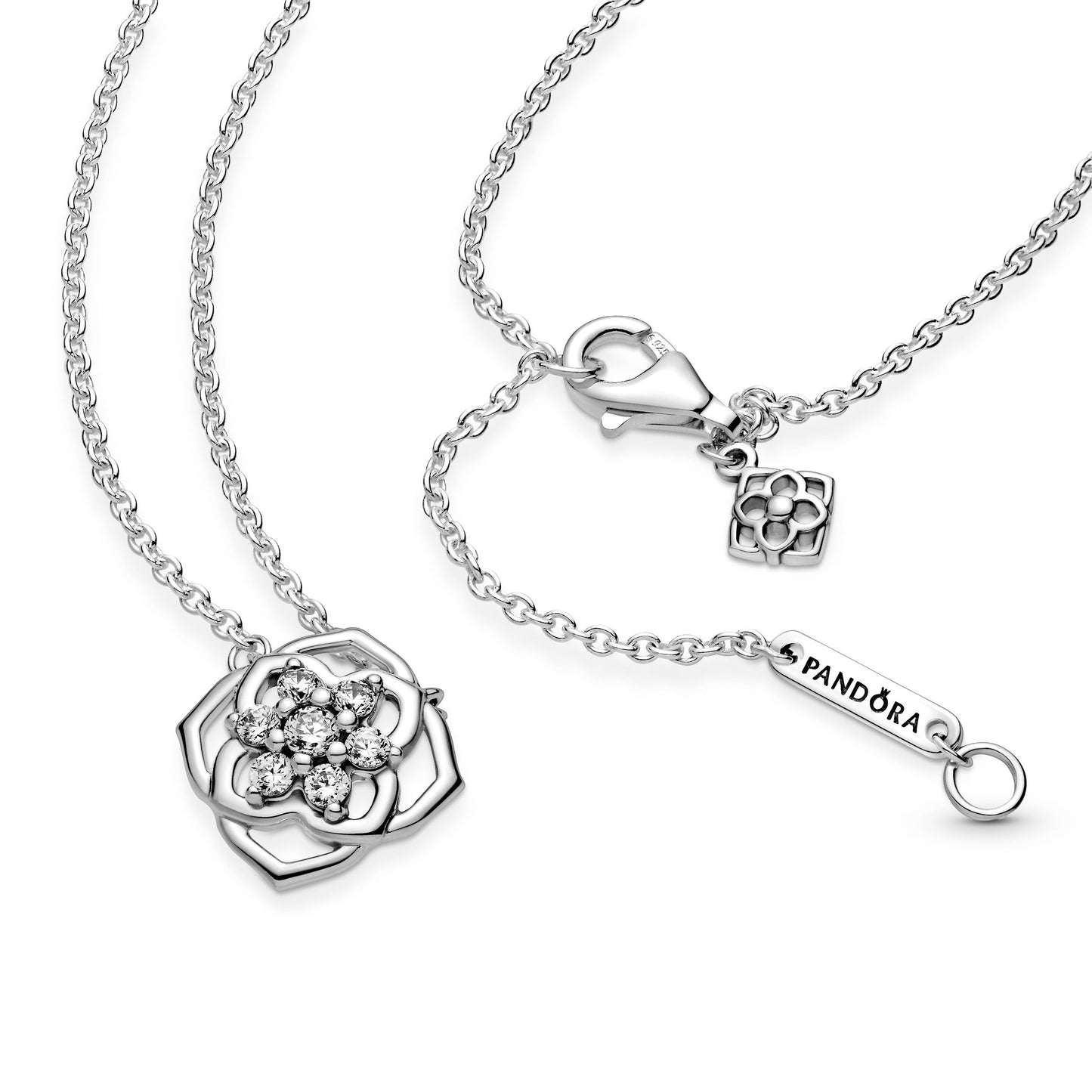 Pandora Rose Petals Collier Necklace