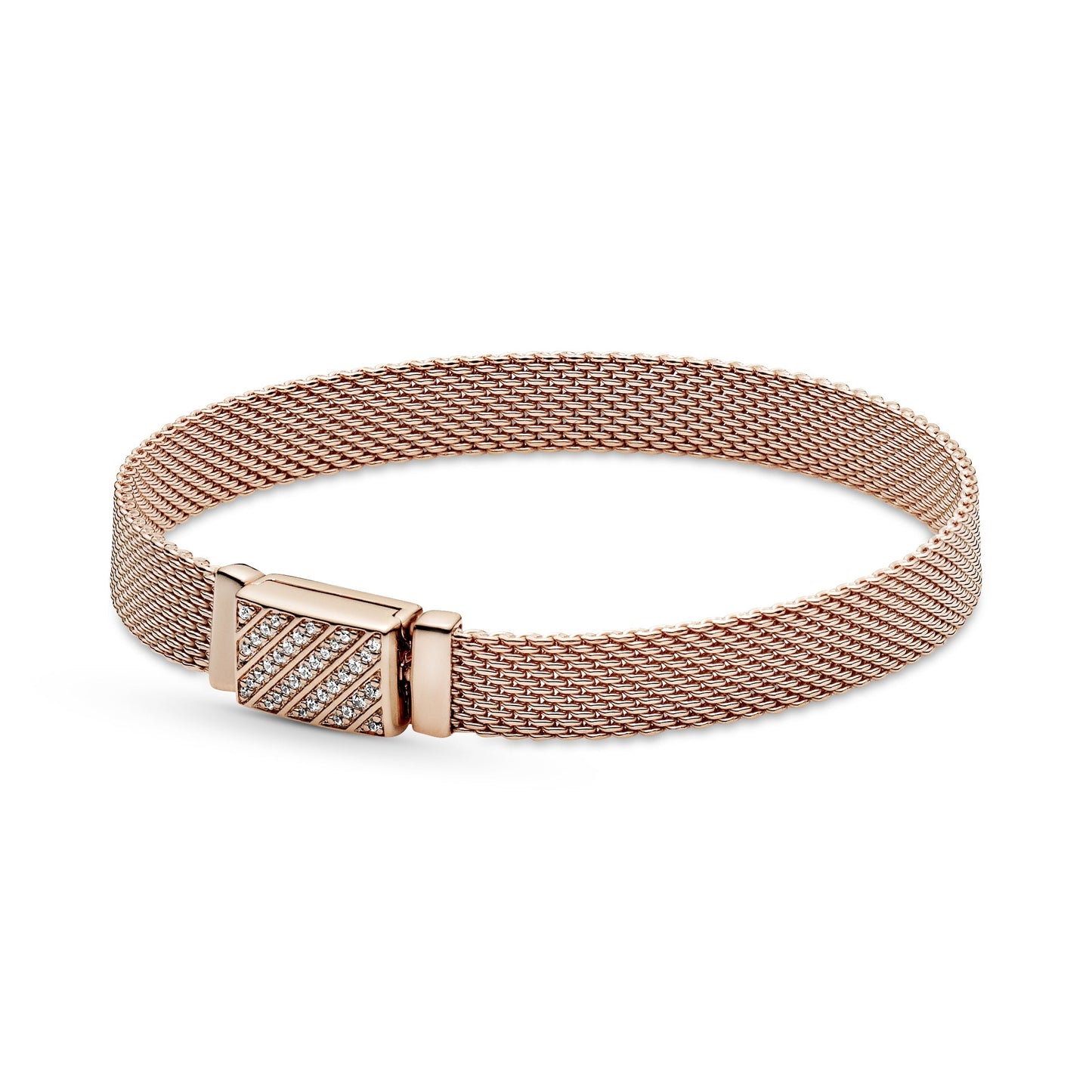 Pandora Reflexions Long Clasp Pave Bracelet