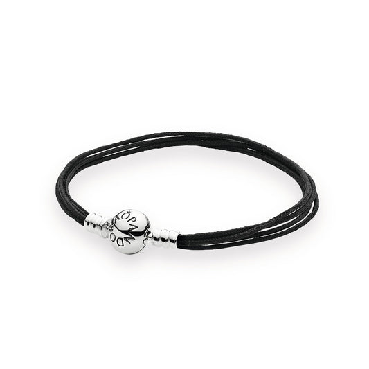 Pandora Black Multi-Strand Bracelet