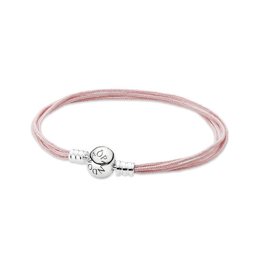 Pandora Pink Multi-Strand Bracelet