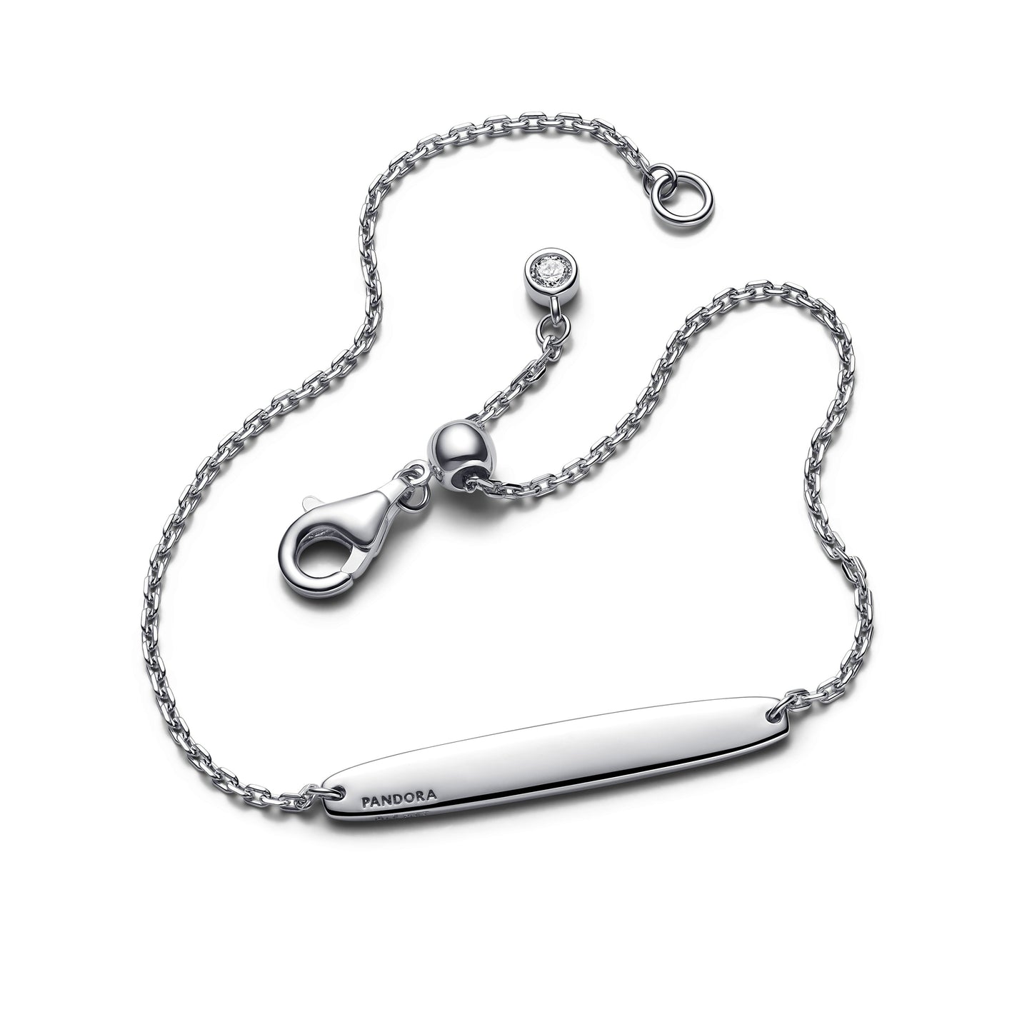 Pandora Engravable Bar Chain Bracelet