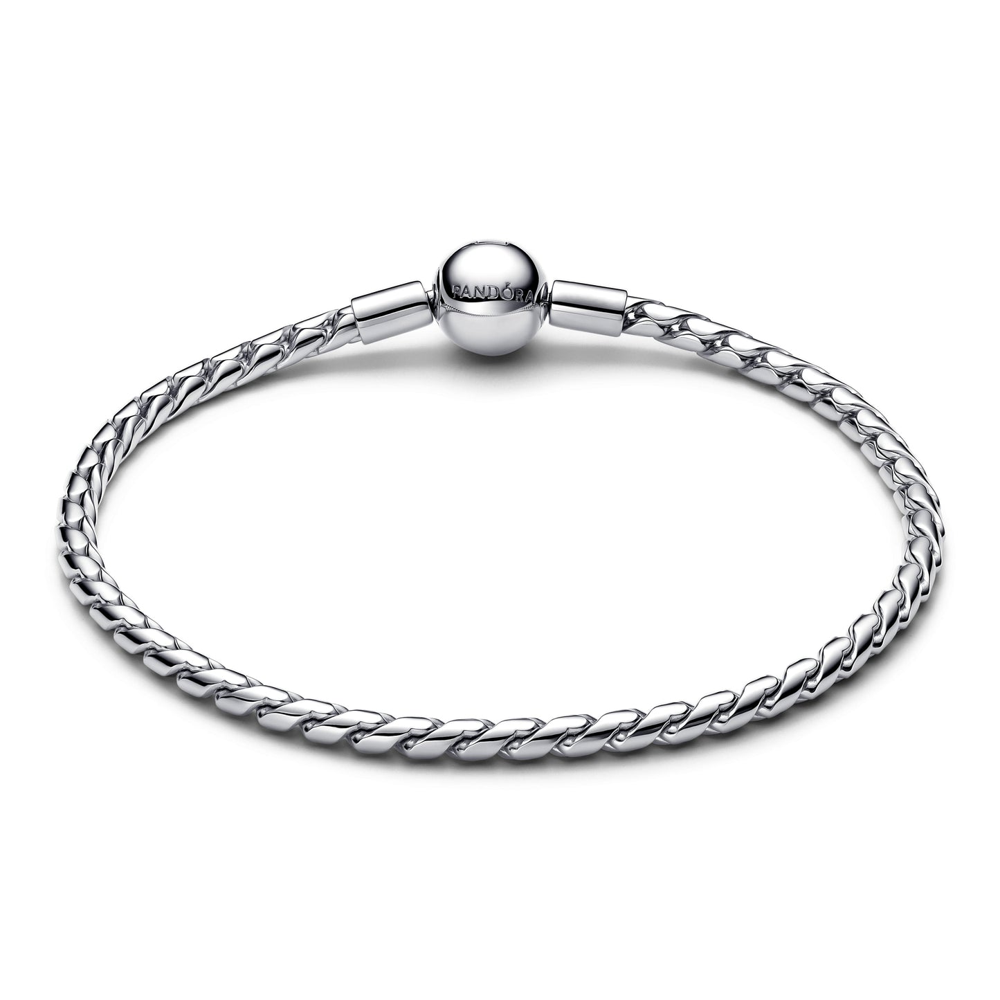 Pandora Round Clasp Wing Chain Bracelet