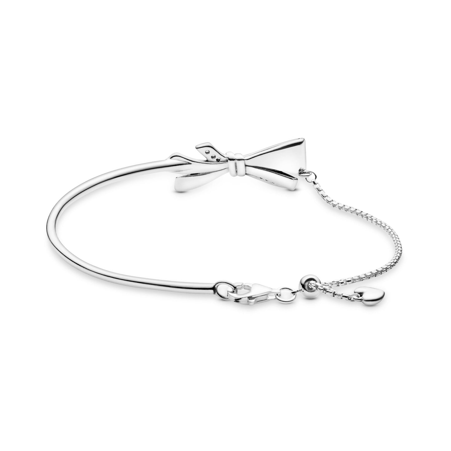 Pandora Sparkling Bow Slider Bracelet