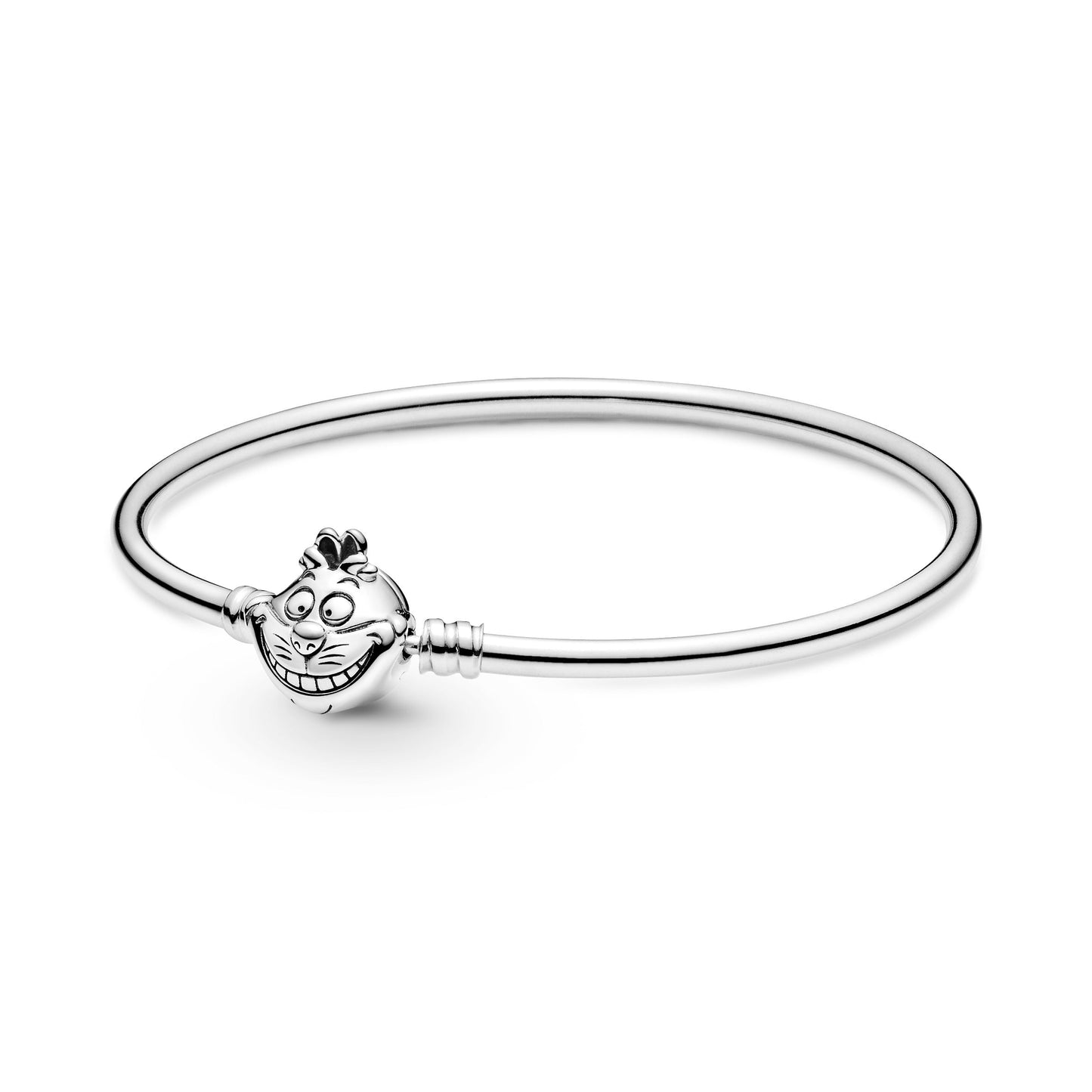 Pandora Disney Alice in Wonderland Cheshire Cat Clasp Pandora Moments Bangle