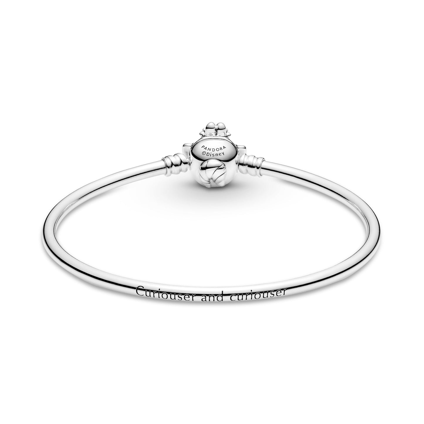 Pandora Disney Alice in Wonderland Cheshire Cat Clasp Pandora Moments Bangle