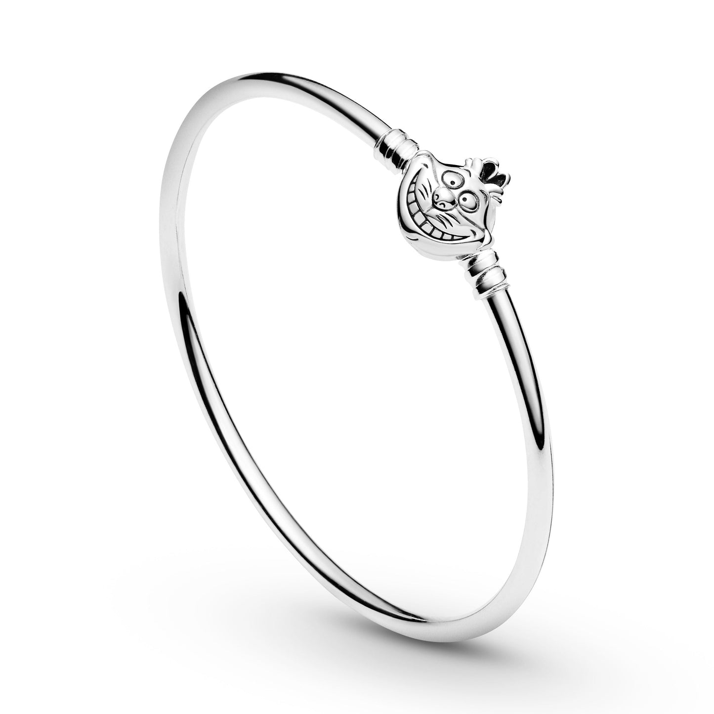 Pandora Disney Alice in Wonderland Cheshire Cat Clasp Pandora Moments Bangle