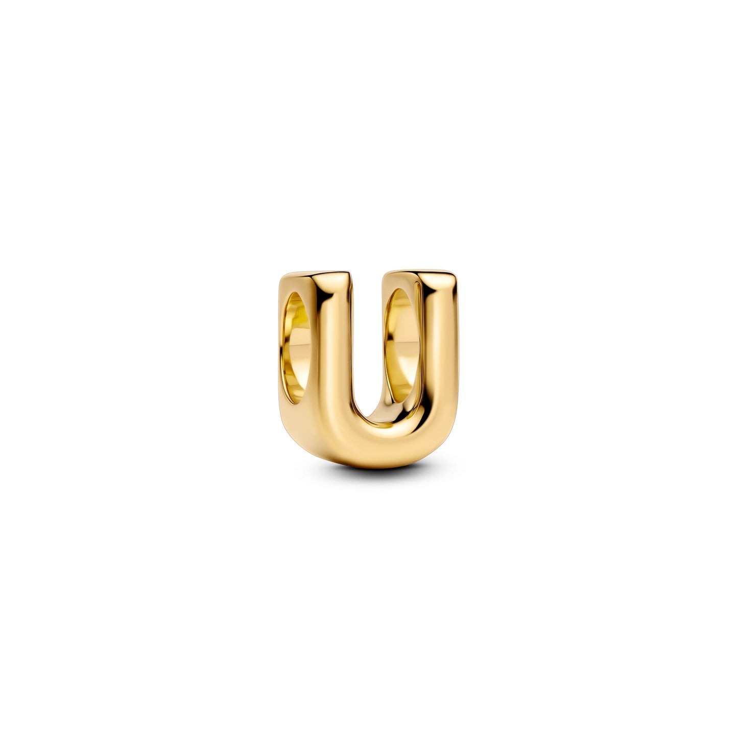 Pandora Letter U Alphabet Charm