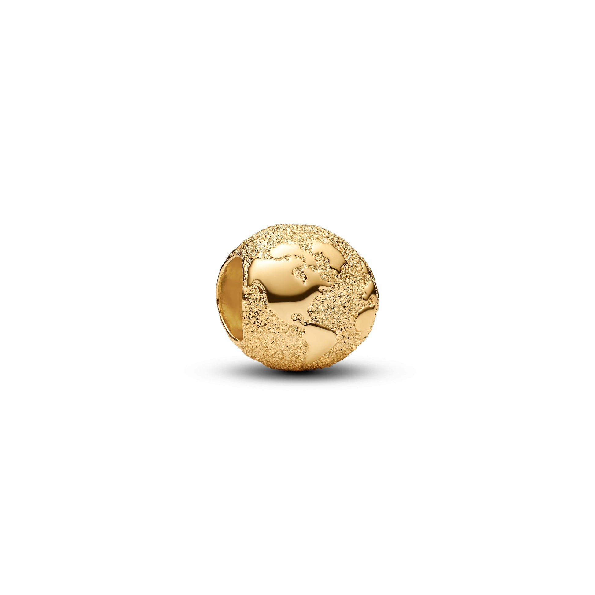 Pandora Textured Globe Mini Charm