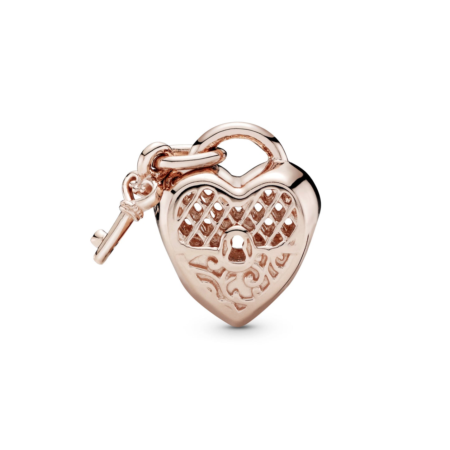 Pandora Love You Heart Padlock Charm