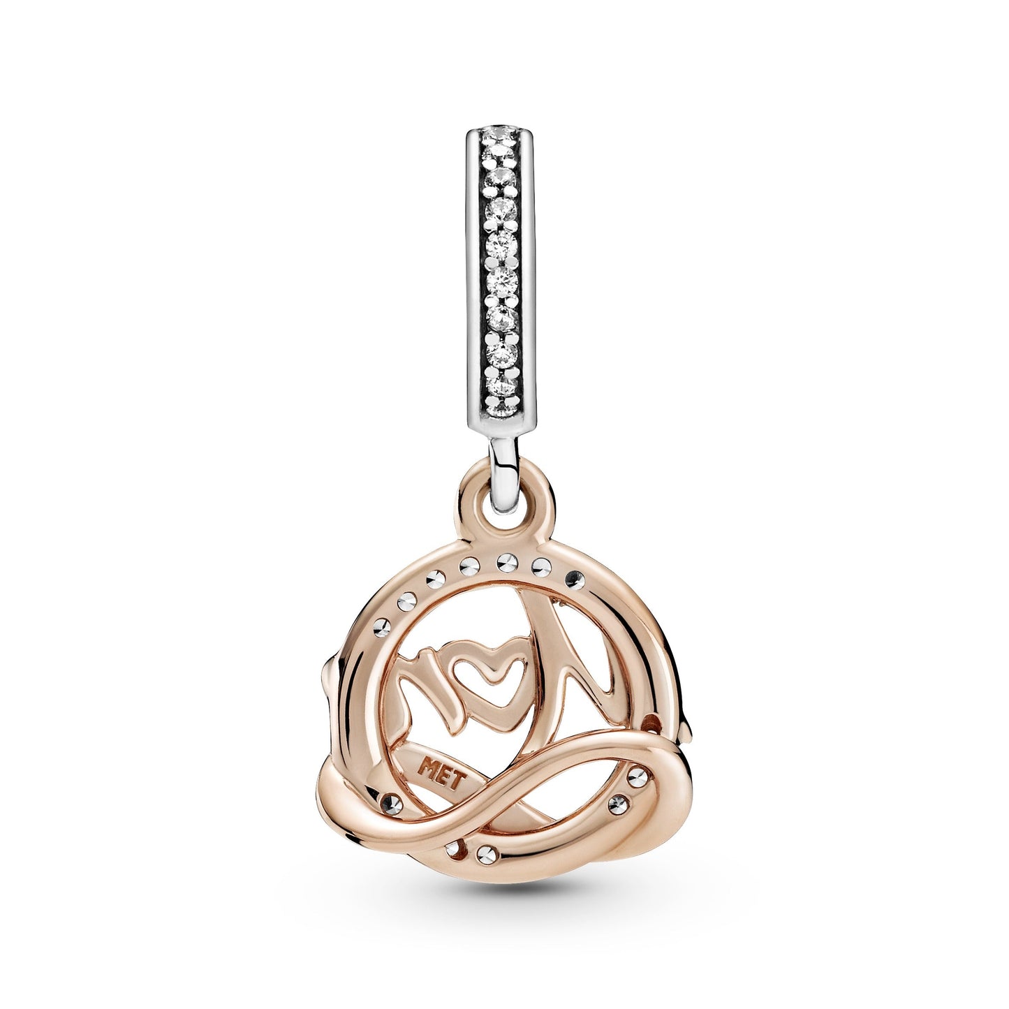 Pandora Two-Tone Mum Dangle Charm