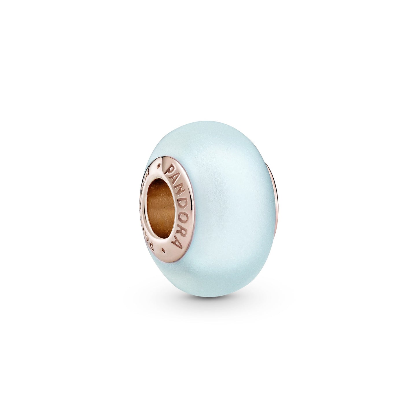 Pandora Matte Blue Murano Glass Charm