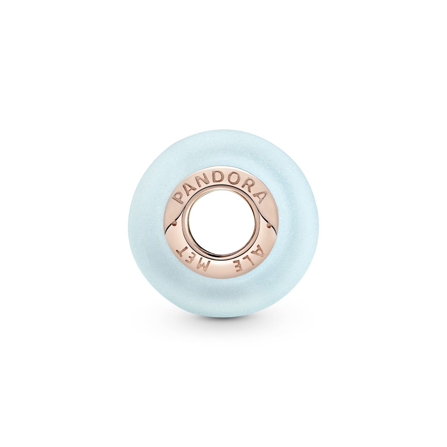 Pandora Matte Blue Murano Glass Charm