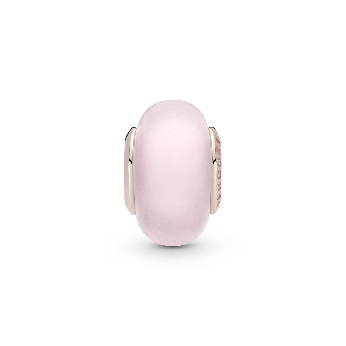 Pandora Matte Pink Murano Glass Charm