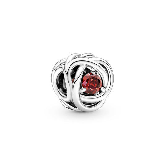 Pandora True Red Eternity Circle Charm