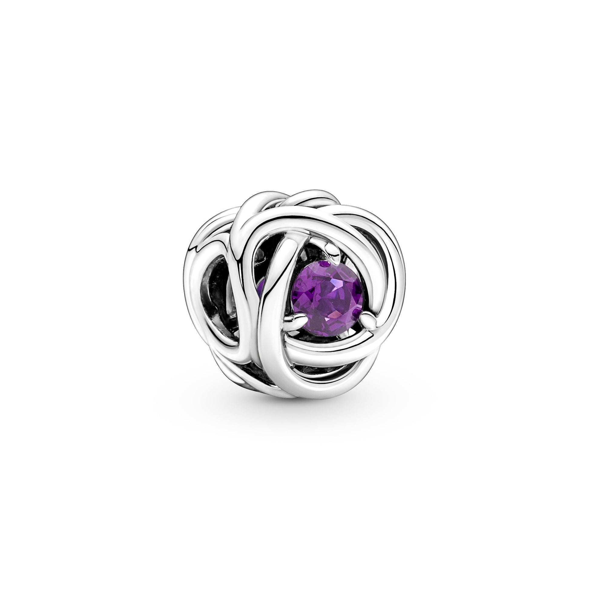 Pandora Purple Eternity Circle Charm