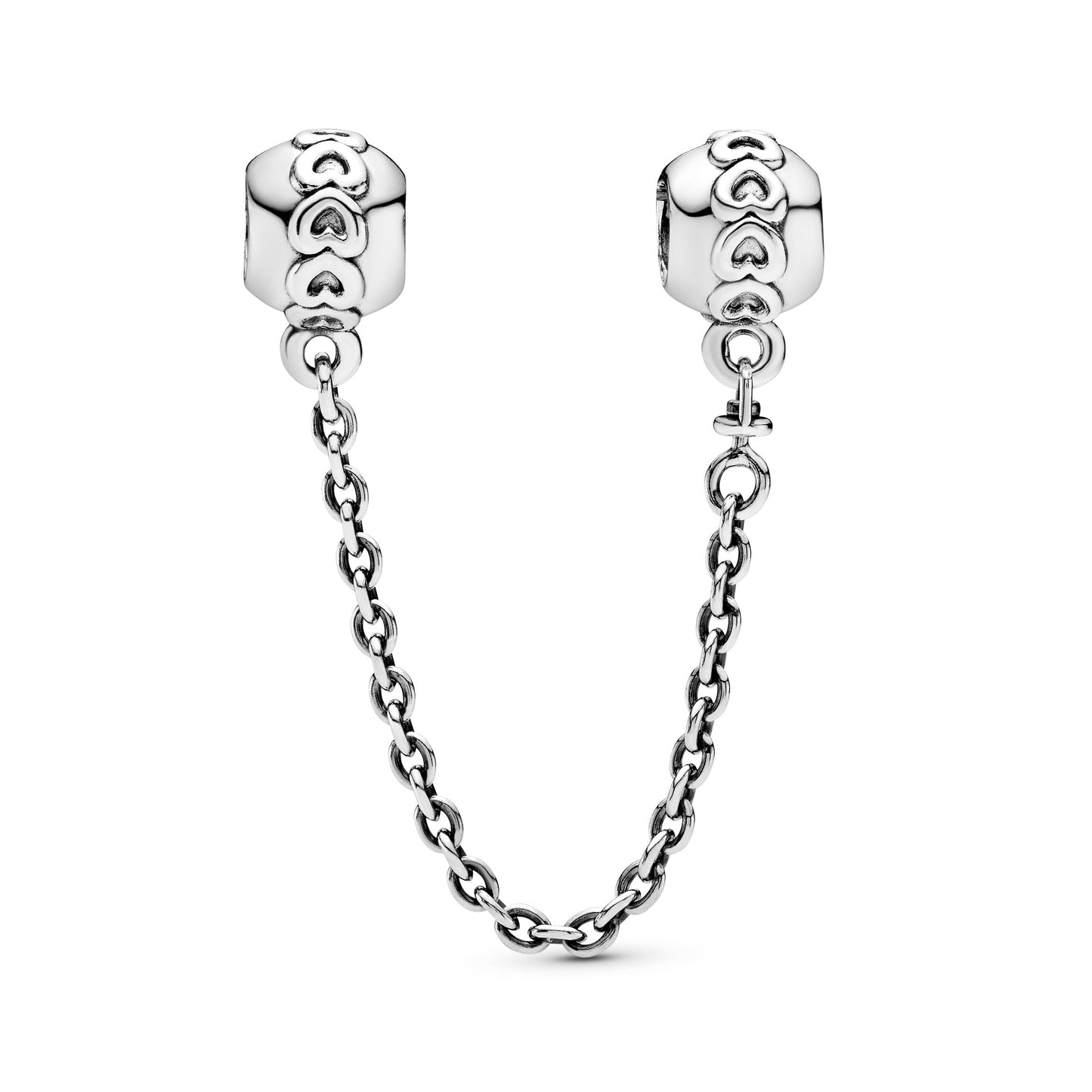 Pandora Band of Hearts Safety Chain Charm