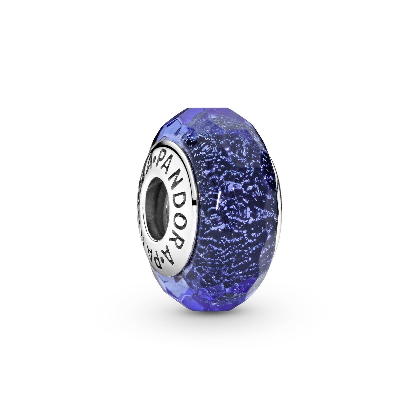 Pandora Faceted Blue Murano Glass Charm