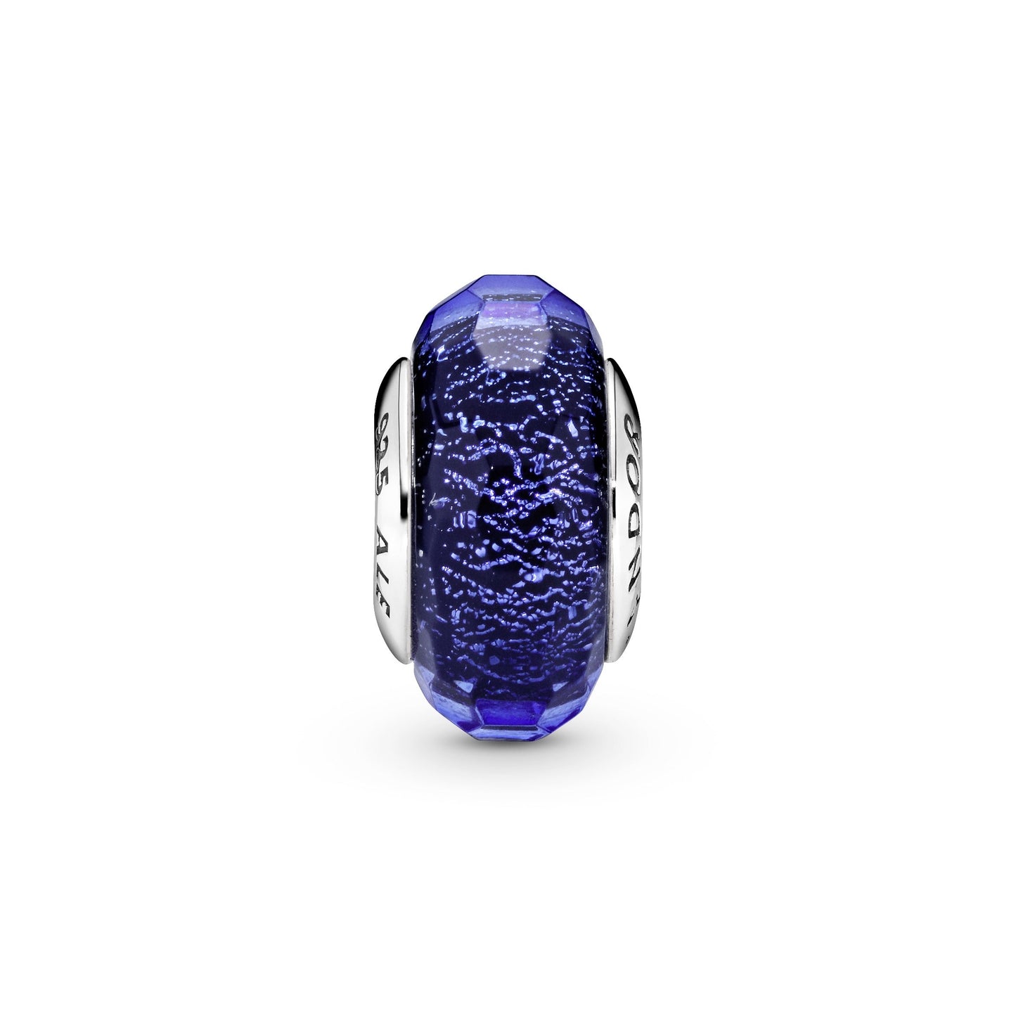 Pandora Faceted Blue Murano Glass Charm