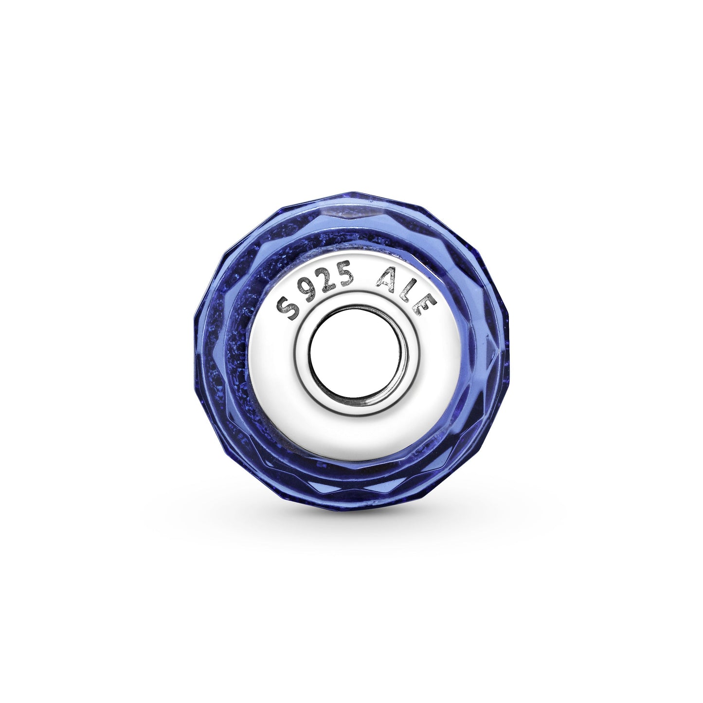 Pandora Faceted Blue Murano Glass Charm