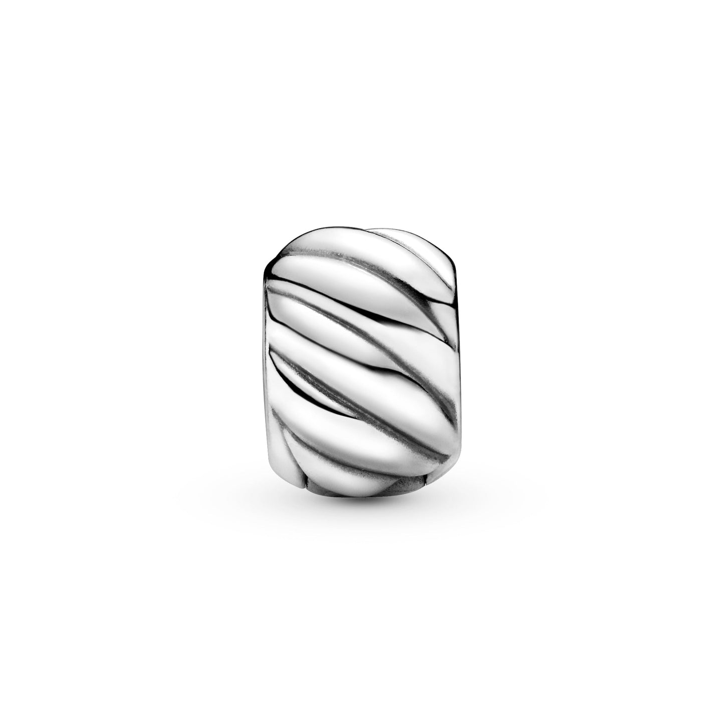 Pandora Polished Feathered Clip Charm