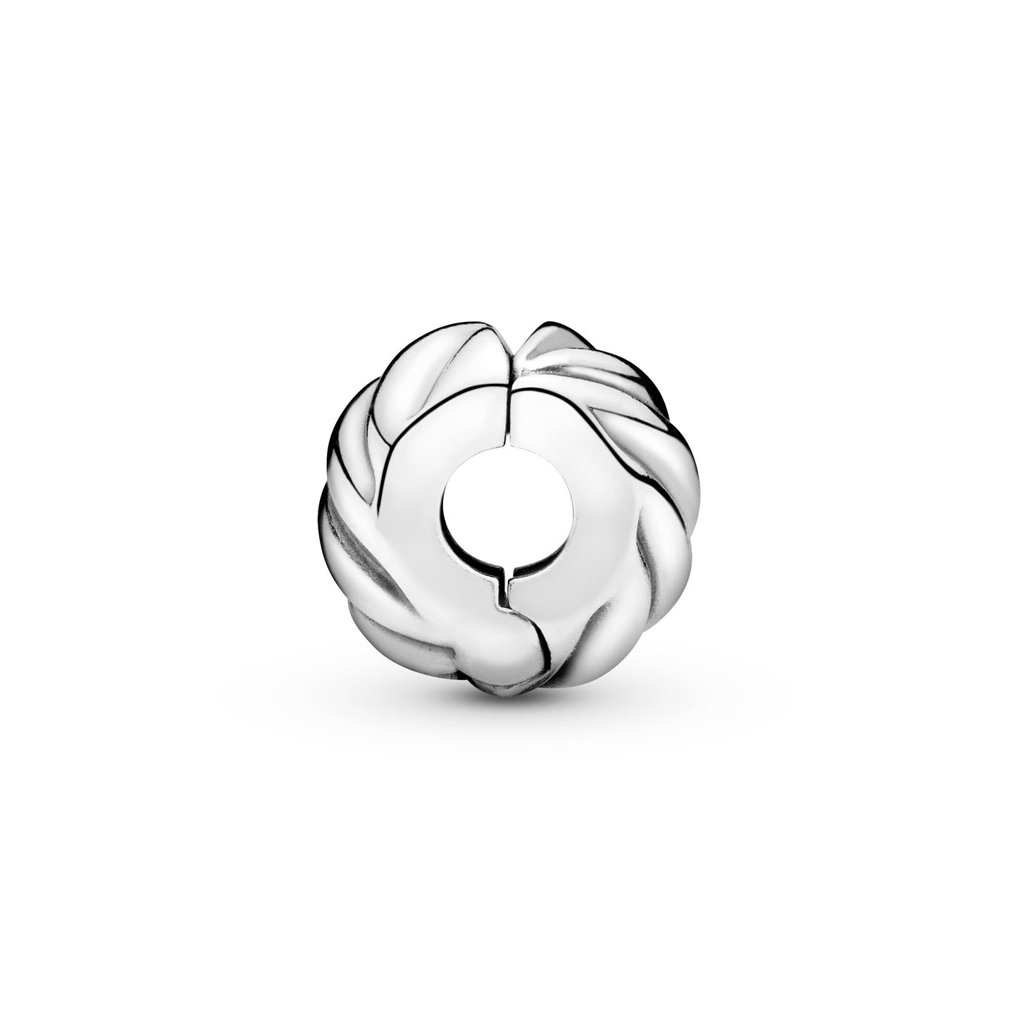Pandora Polished Feathered Clip Charm