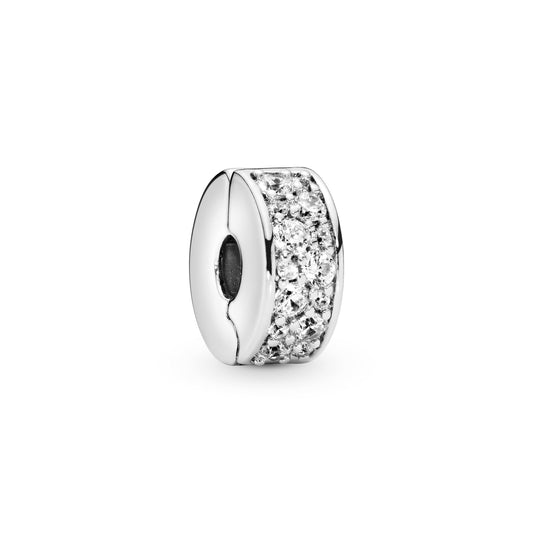 Pandora Clear Pave Clip Charm