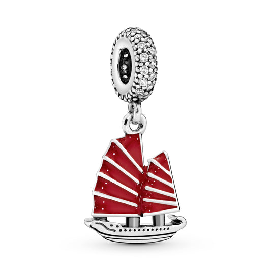 Pandora Chinese Junk Ship Dangle Charm