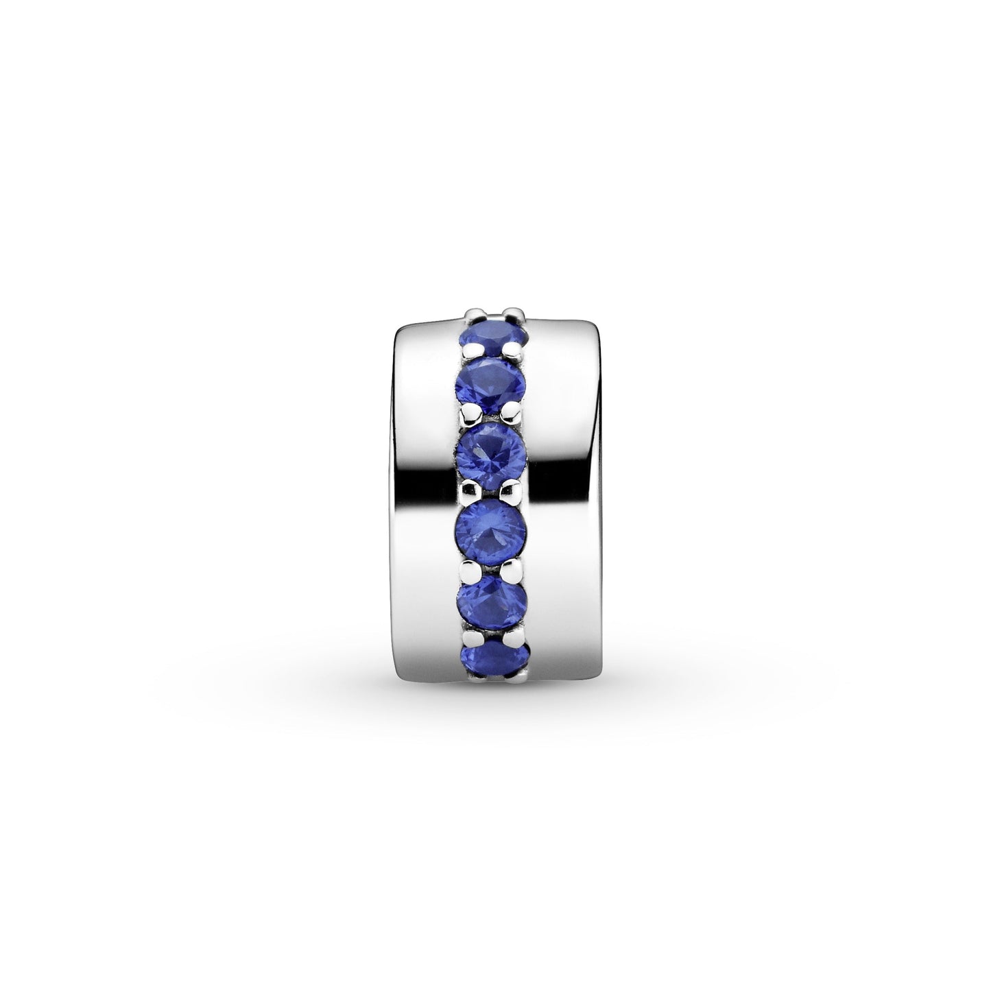 Pandora Blue Sparkle Clip Charm