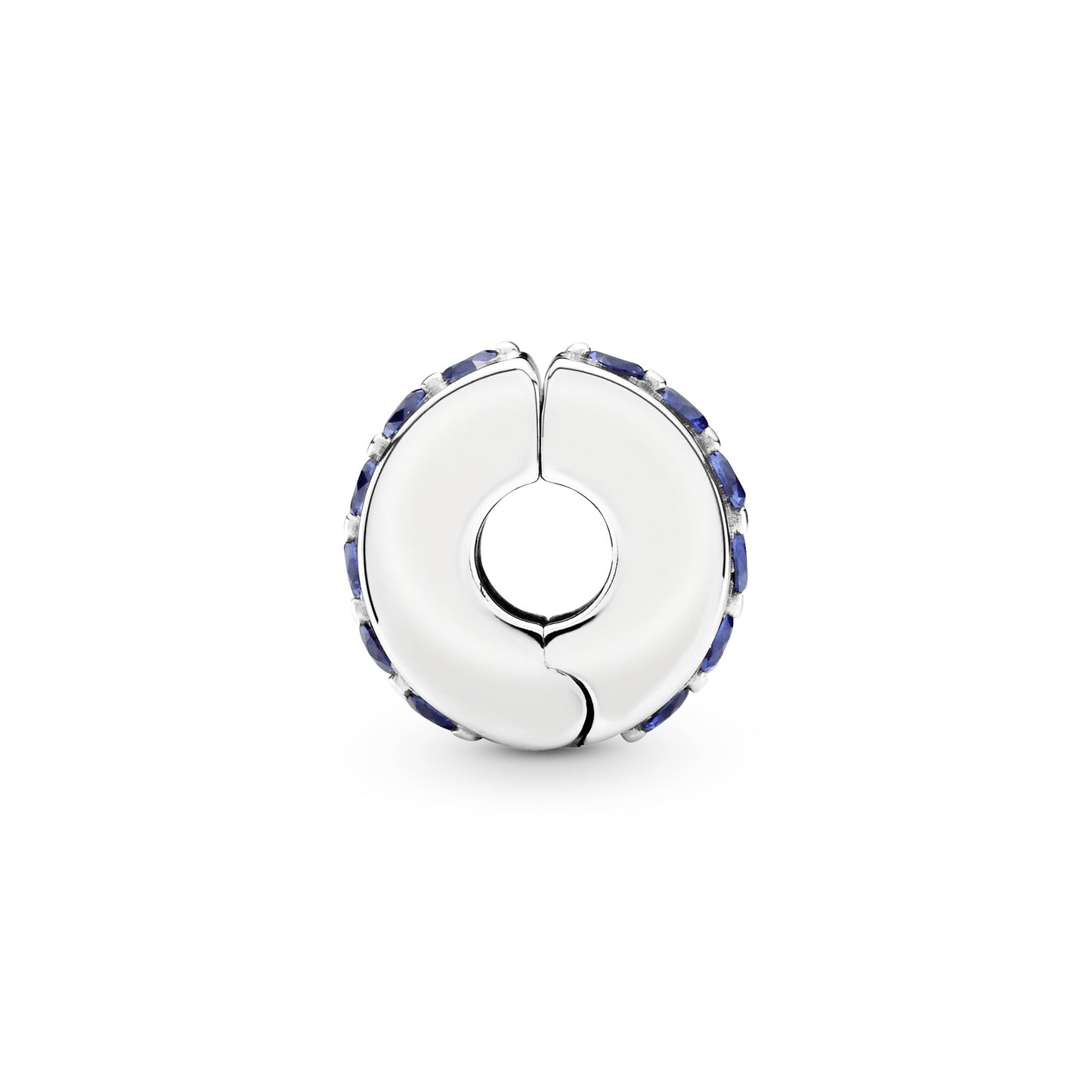 Pandora Blue Sparkle Clip Charm
