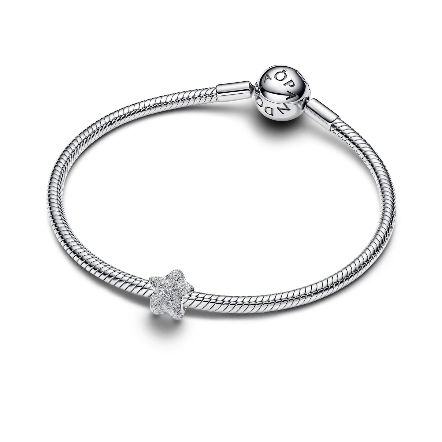 Pandora Textured Star Mini Charm