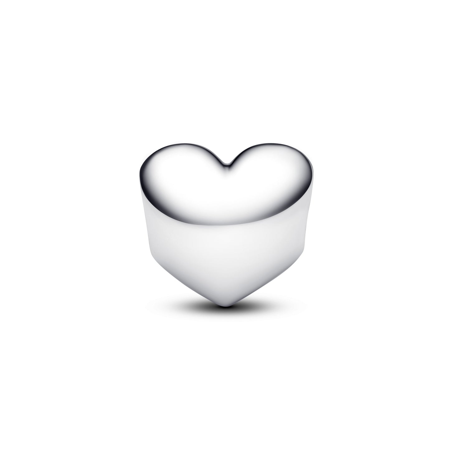 Pandora Engravable Red Stone Heart Charm