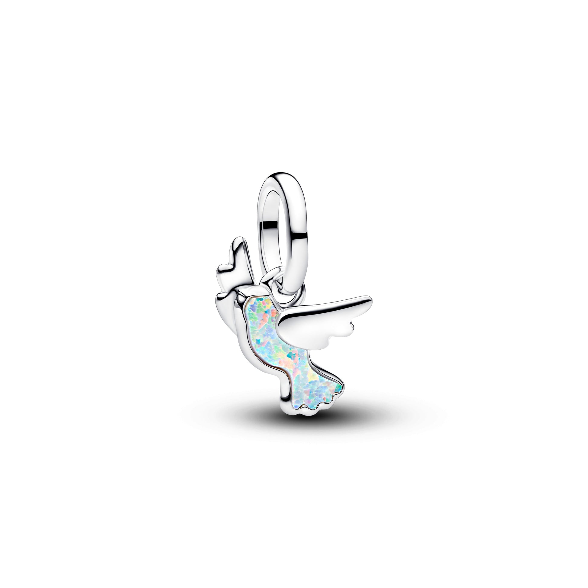 Pandora White Dove Mini Dangle Charm