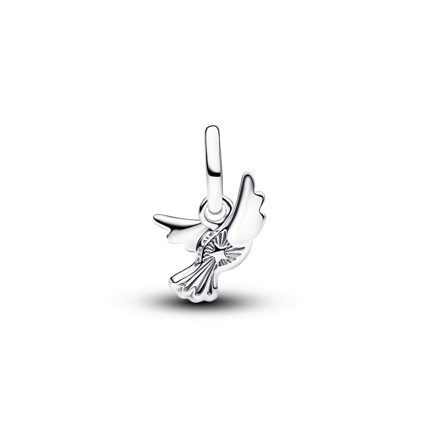 Pandora White Dove Mini Dangle Charm
