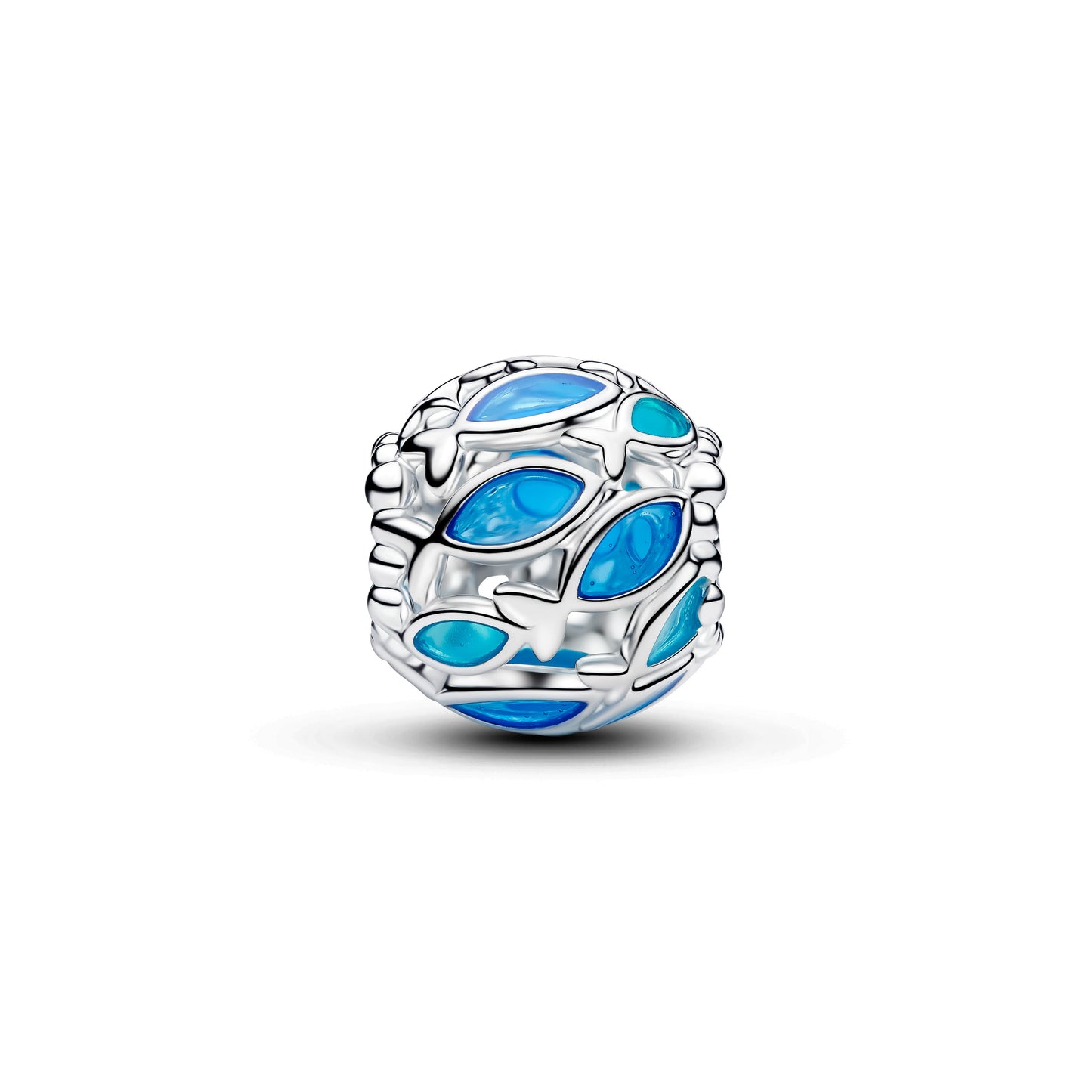 Pandora Openwork Swimming Fish Charm