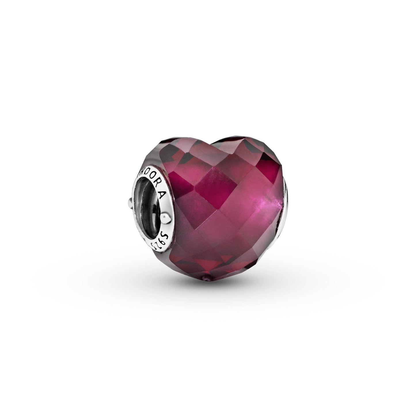 Pandora Fuchsia Pink Heart Charm