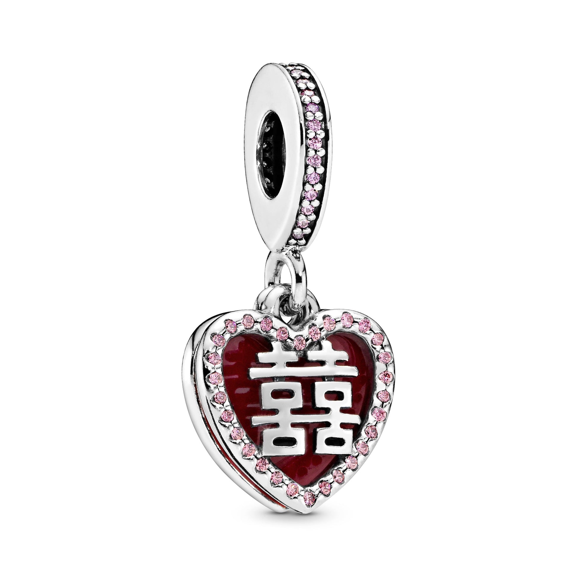 Pandora Chinese Double Happiness Dangle Charm