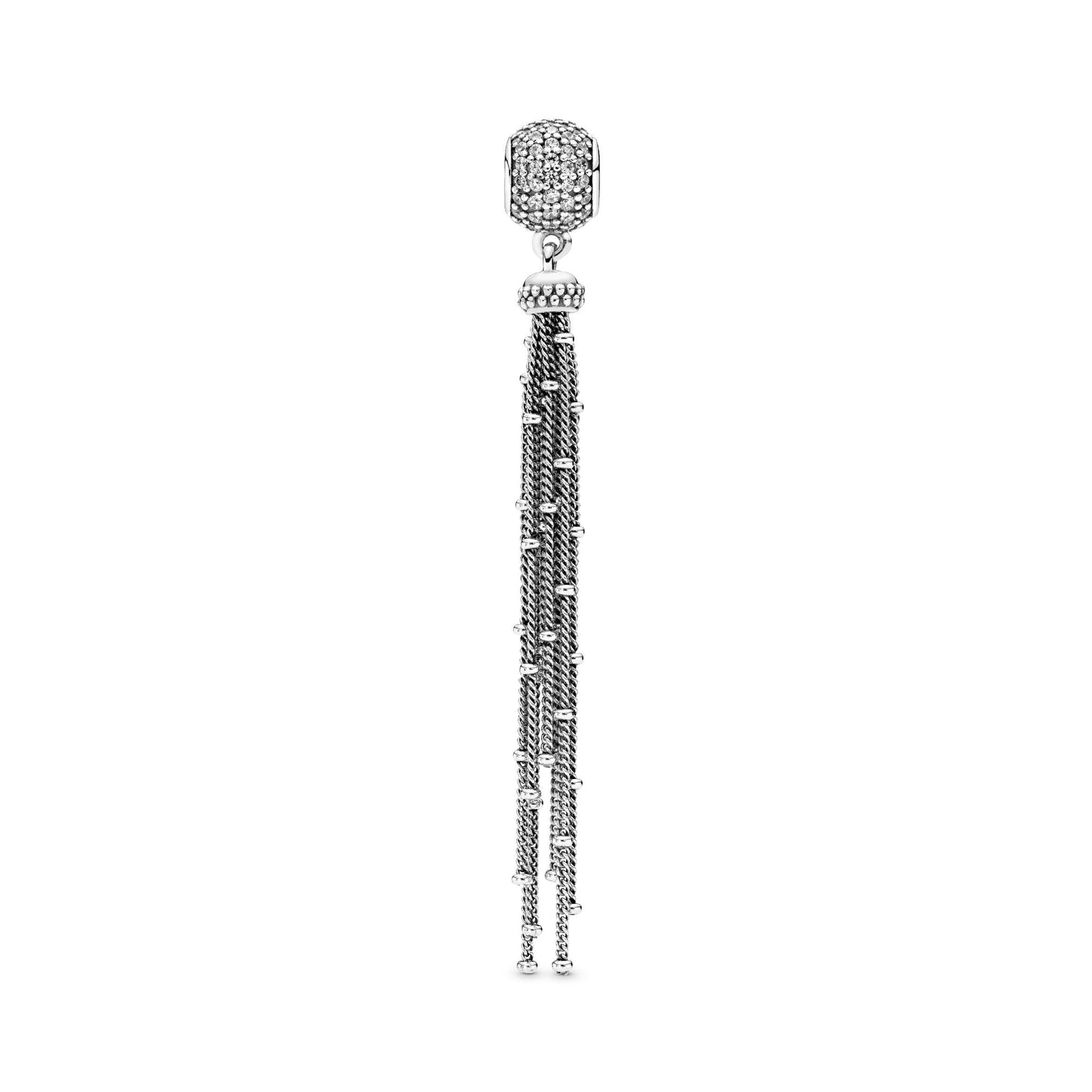 Pandora Pave & Tassel Dangle Charm