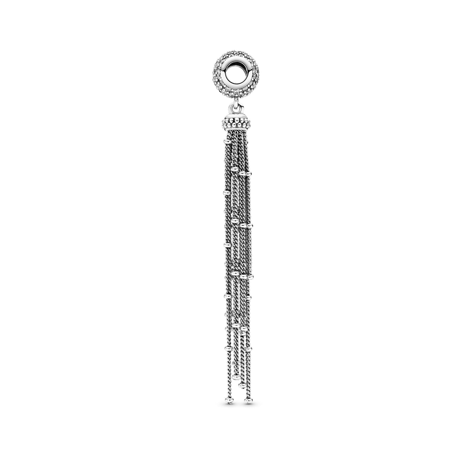 Pandora Pave & Tassel Dangle Charm